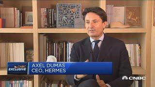 Hermes CEO: Great demand for luxury buying long term | In The News