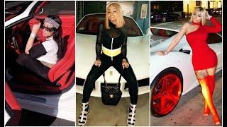 RICH Blac Chyna's Luxury CARS [VIDEO]