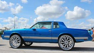 Veltboy314 - Candy Blue Luxury Sport Monte Carlo On 26" Savini Wheels - Street Beast 2 Car Show