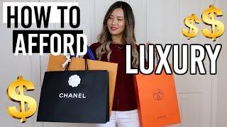 How to save money for luxury items | How I afford luxury