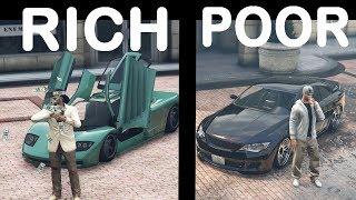 Rich VS Poor Car Guys in GTA Online