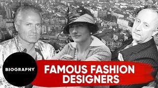 Famous Luxury Fashion Designers | Chanel, Dior & Versace