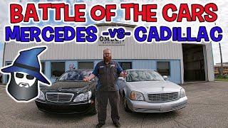 CAR WIZARD's Battle of the Luxury Cars: Mercedes vs Cadillac
