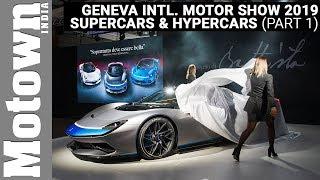 GIMS 2019 Super luxury sports cars & Hypercars - Part 1 | Motown India