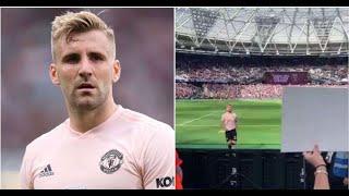 Luke Shaw created the luxury gestures for Manchester United fans after losing to West Ham