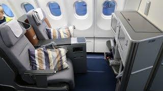 Lufthansa A330 Business Class Frankfurt to Maldives (unusual takeoff)