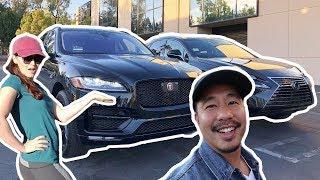 We Both Got New Cars!! Jaguar F-Pace + Lexus NX 300