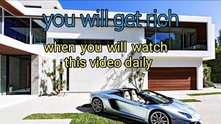 Millionaire luxury lifestyle | Indian money visualization - how to attract money and luxury life