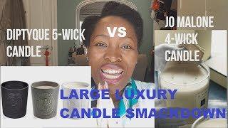 Jo Malone vs Diptyque  Large Luxury Candle Smackdown