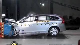 2011 Volvo V60 Estate EuroNCAP Crash Tests (Frontal Offset, Side, & Pole)