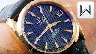 Omega Seamaster Aqua Terra 150m Sedna Gold (231.53.39.21.06.001) Luxury Watch Review
