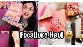 Focallure Beauty Makeup Haul India 2019 | Focallure Makeup Haul | Luxury Makeup ? | Nidhi Chaudhary