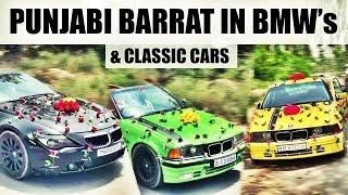 Punjabi Barrat In Classic & Luxury Cars for Punjabi song Video Shoot  | Bhele Cars | LIVE RECORDS