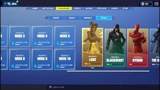 FORTNITE LUXE CHALLENGES