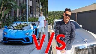 Cristiano Ronaldo's Luxury Cars VS Justin Bieber's Luxury Cars: Who has the best Car Collection?