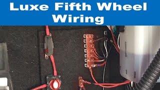 Luxe luxury fifth wheel wiring