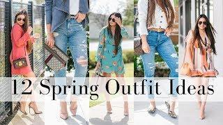WHAT I WORE - 12 Spring Outfit Ideas | LuxMommy