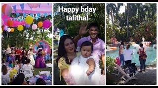 WOW 1ST BIRTHDAY NI BABY TALI SA ISANG LUXURY GARDEN RESORT GINANAP! PROUD PARENTS PAULEEN AND VIC