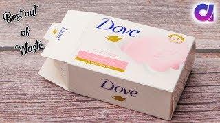 Best out of waste Soap box crafts idea | Room decor | Artkala