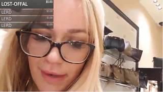 "Shopping luxury purses with Sweet Erin Livestreams excerpt" Vlog from Sweet Erin