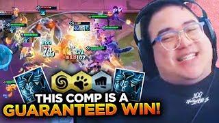 IT'S IMPOSSIBLE TO LOSE WITH THIS COMP (super high-roll) | Teamfight Tactics