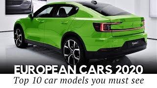 Top 10 New European Cars and Crossovers: Review of the 2020 Models