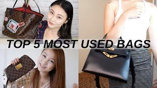 5 MOST USED DESIGNER BAGS 2019 | MOST USED LUXURY BAGS // Cherry Tung