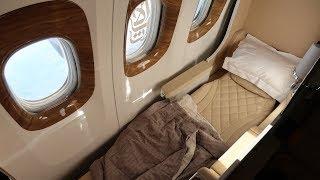 Emirates Boeing 777 new Business Class Brussels to Dubai