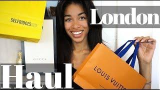 LONDON LUXURY HAUL  |  What I Bought in London, Shopping Heathrow Terminal 5 + more  |  KWSHOPS