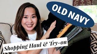 Old Navy & Gap Shopping Haul | Affordable Fall Basics | October 2018