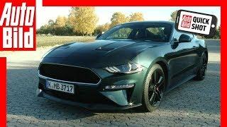 Quickshot: Ford Mustang Bullitt (2018) Fahrbericht / Review / Test