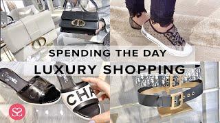 COME LUXURY SHOPPING WITH ME + Seeing the New Dior #30Montaigne Handbag | AD [Gifted Items]