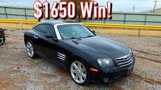 Copart $1650 Win! 2004 Chrysler Crossfire 3.2L! Run and Drive? (Mercedes 320)