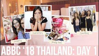 ABBC DAY 1: Insecurities, LUXURY Hotel Tour, HUGE Makeup Haul, Exploring Bangkok, ++