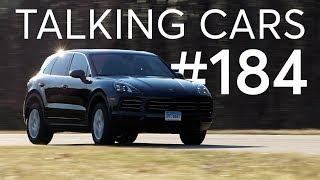 2019 Porsche Cayenne Test Results; Worn Tire Wet Weather Performance | Talking Cars #184