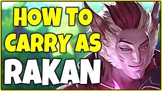 THIS IS HOW YOU CARRY AS RAKAN SUPPORT - League of Legends