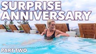 SURPRISE ANNIVERSARY WEEKEND GETAWAY TO LUXURY MOUNTAIN RESORT | HUSBAND SURPRISES WIFE ANNIVERSARY