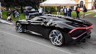 WORLD'S MOST EXPENSIVE CAR $19 MILLION Bugatti La Voiture Noir DRIVES